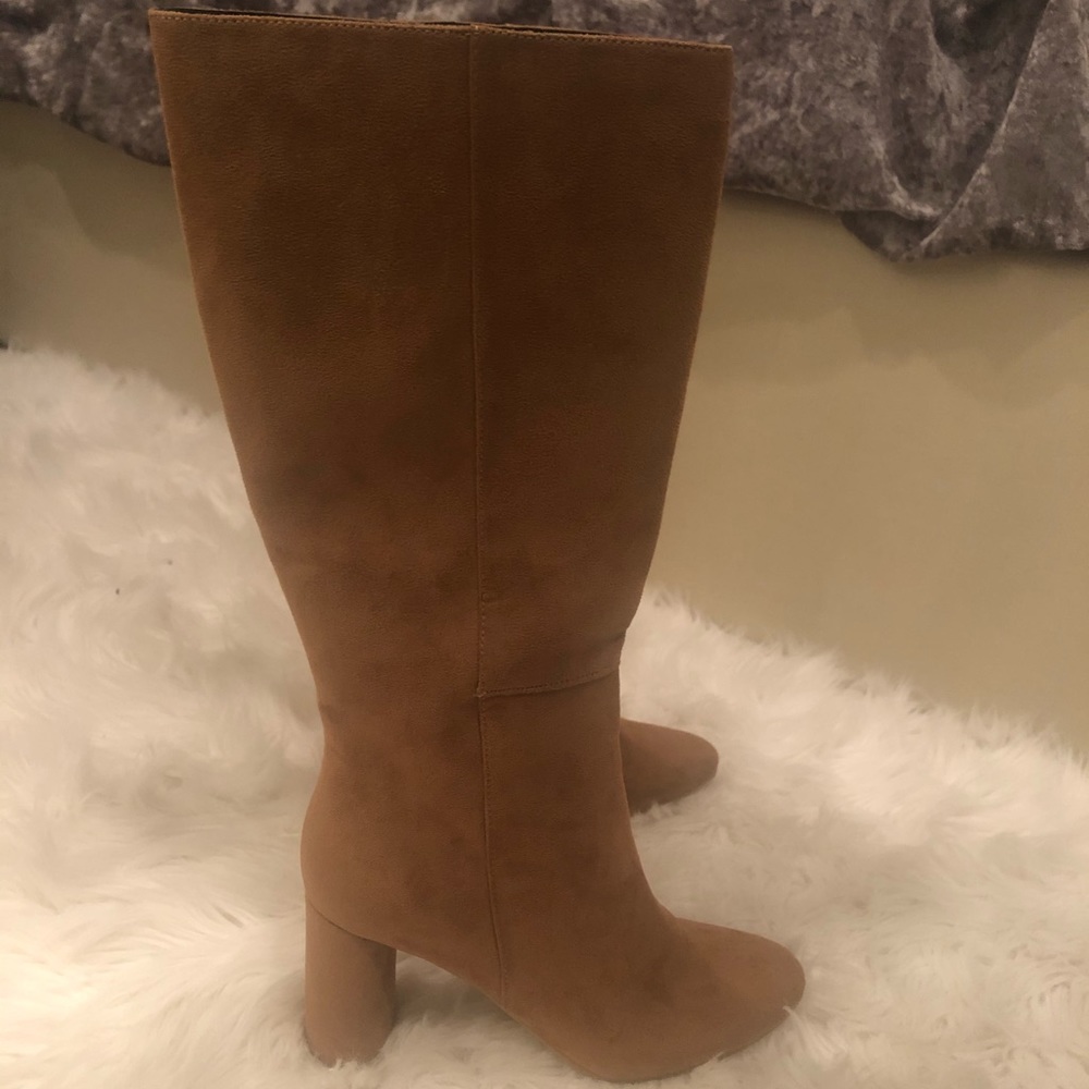 Suede Heeled Boots